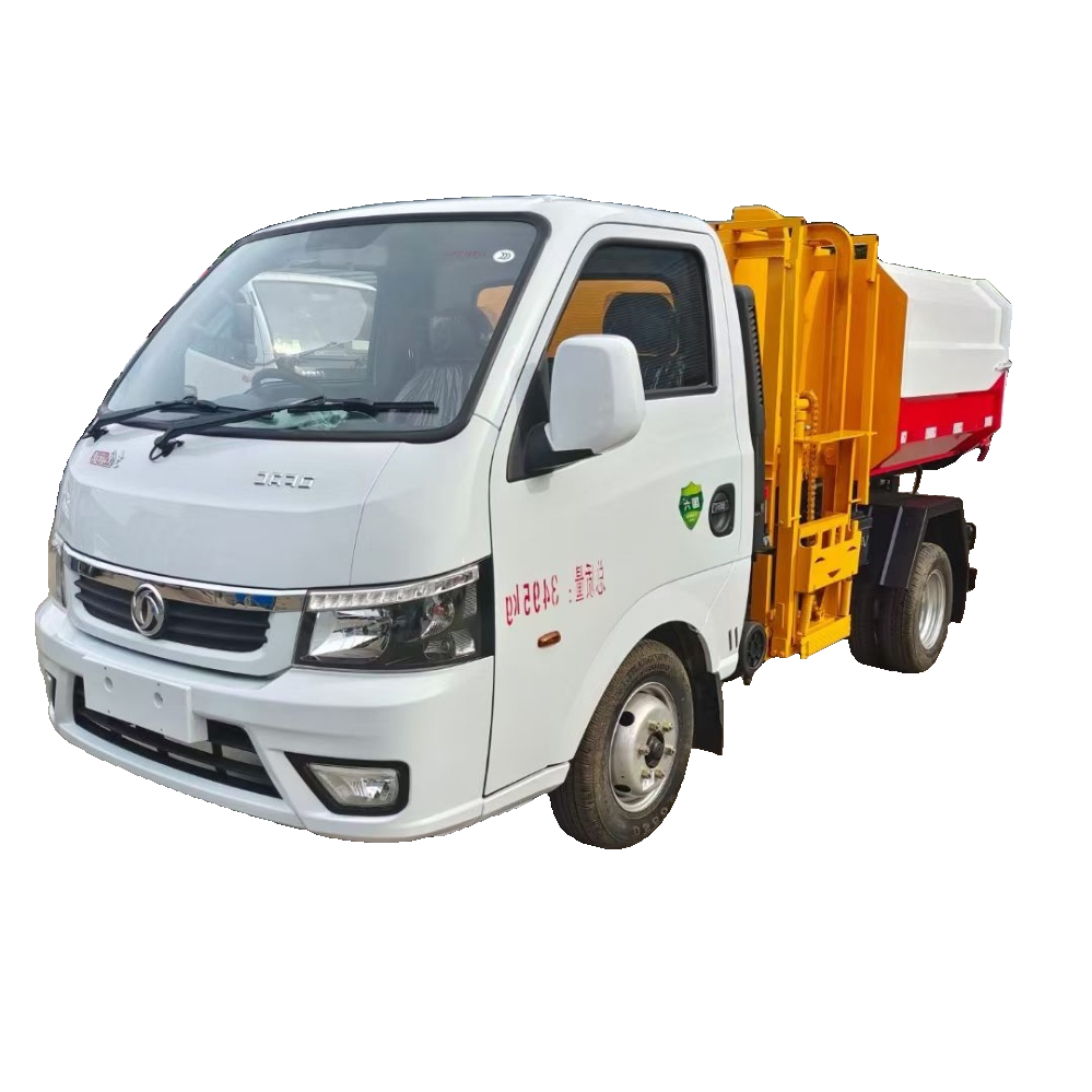 Động Cơ Diesel Dongfeng 5CBM Compact Side-Loading Xe Tải R&aacute;c Tải Ph&iacute;a Sau Hướng Dẫn Sử
