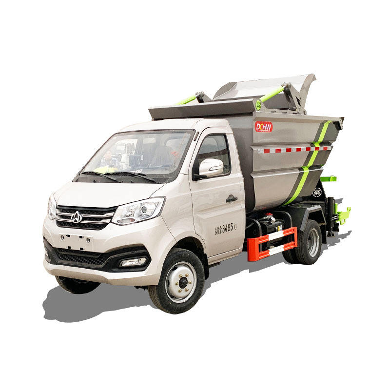 5-tấn Hướng Dẫn Tay C&ocirc;ng Suất Cao R&aacute;c Thải Vận Chuyển Diesel Thu Thập Chất Thải Cho C&a