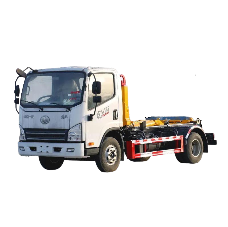 Euro VI Hiệu Suất Cao Diesel 4x2 Động Cơ Tấm Xanh Giải Ph&oacute;ng C&aacute;nh Tay Xe Tải R&aacute;