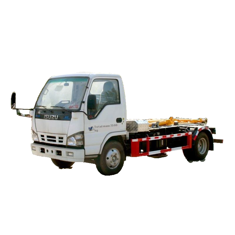 Isuzu 4x2 Hướng Dẫn Tay M&oacute;c N&acirc;ng R&aacute;c Xe Tải 5 Khối Sau Loader Th&agrave;nh Phố V
