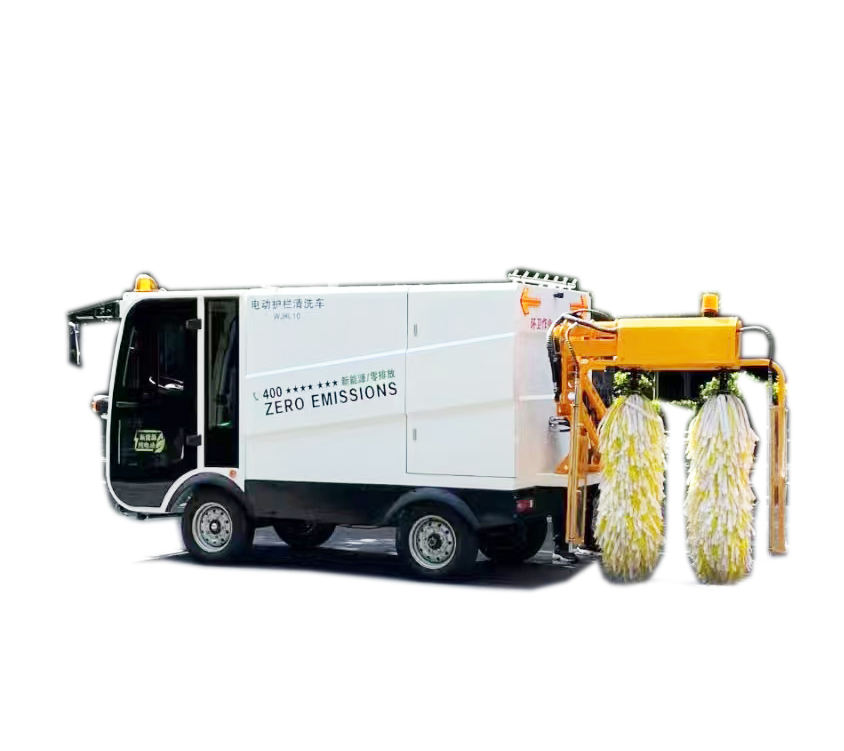 Xe Tải Tự động L&agrave;m Sạch R&agrave;o Chắn điện Với B&agrave;n Chải Hai B&ecirc;n Xe Năng Lượng 