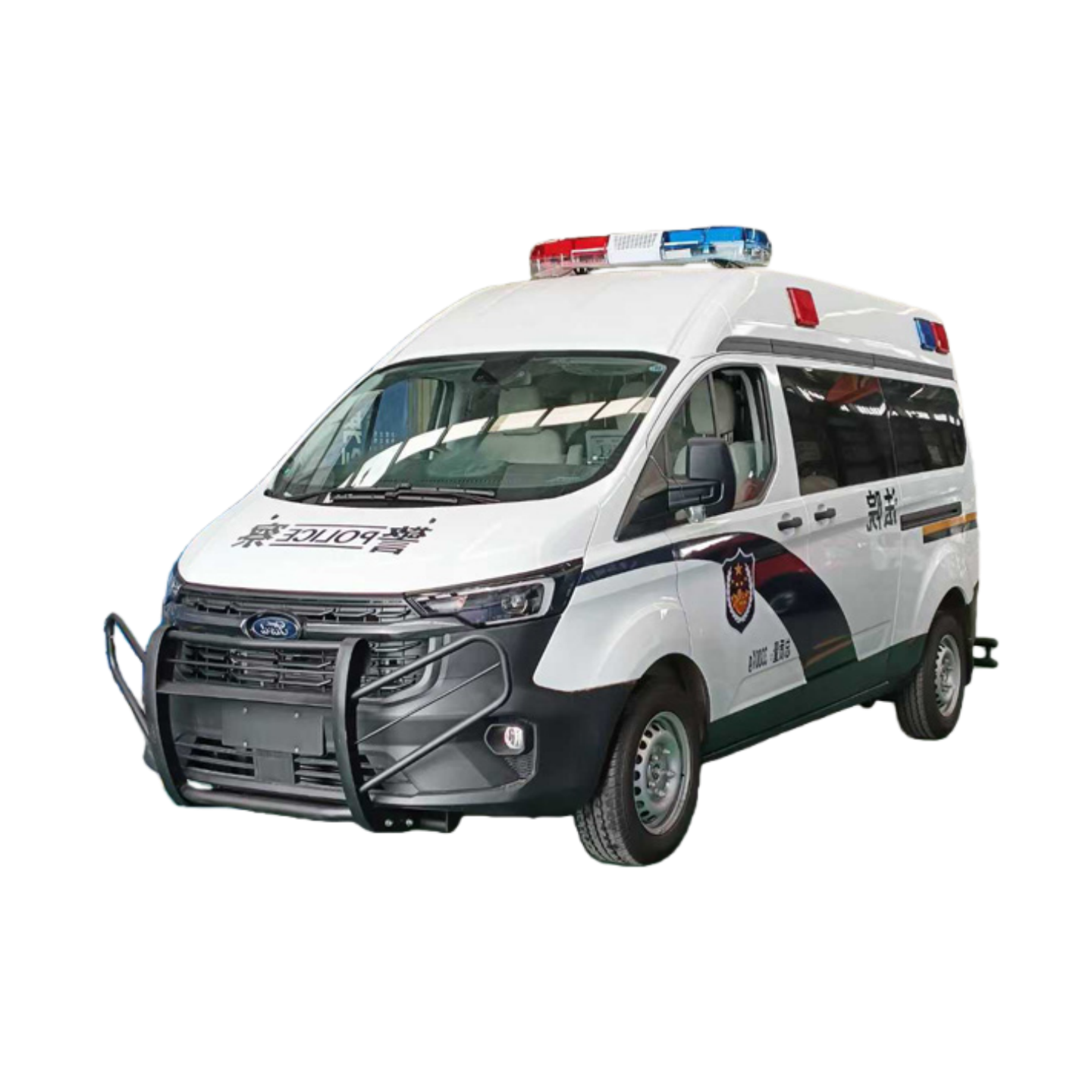 Ford T6 Xe Vận Chuyển T&ugrave; Nh&acirc;n Chống Tho&aacute;t Van T&ugrave; An To&agrave;n Với CCTV 