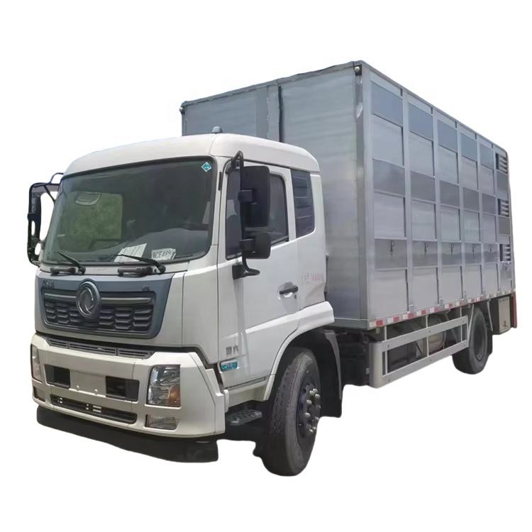 4 * 2 4 * 4 Xe Tải Chăn Nu&ocirc;i Dongfeng 6.8m Trang Trại Lợn Gia Cầm Xe Tải B&ograve; Cừu động Vậ