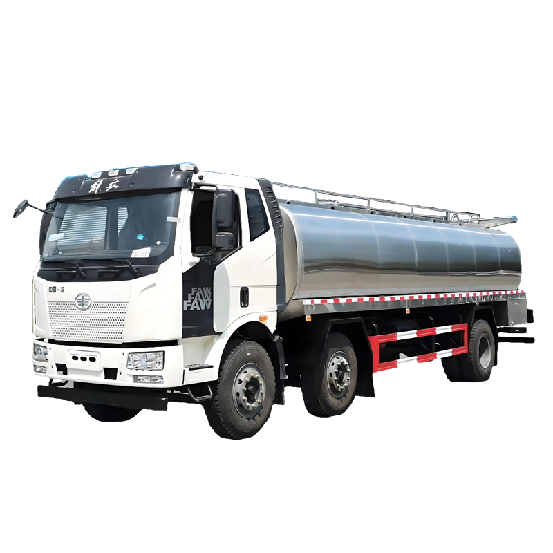 B&aacute;n H&agrave;ng Nh&agrave; M&aacute;y FAW 6X2 Xe Tải Sữa 18m&sup3; Sữa Tươi Vận Chuyển Xe Tải