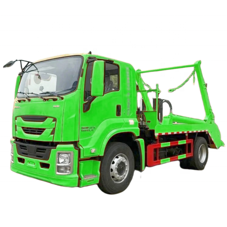 Isuzu GIGA 4X2 10CBM 12cbm Swing Arm Bộ Sưu Tập R&aacute;c Xe Tải Skip Loader Xe Tải R&aacute;c Mới