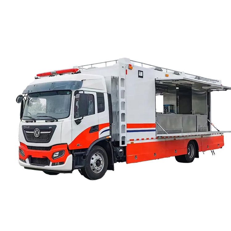 Trailer D&agrave;i 7m Xe Tải Thực Phẩm Nhanh Di động Xe Tải Thực Phẩm Lớn được Sử Dụng Cho B&aacute;
