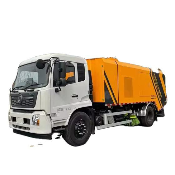 Dongfeng 10 Tấn Bể Bụi &ocirc; Nhiễm Nặng Kết Hợp M&aacute;y Qu&eacute;t đường Phố Kh&ocirc; V&agrav