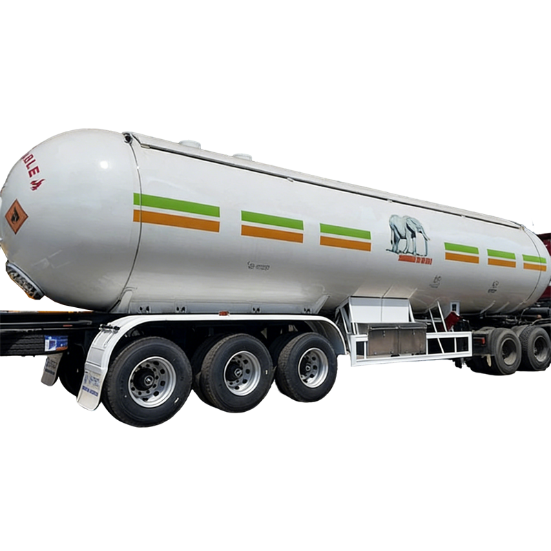 Trailer T&agrave;u Chở Dầu LPG 60m3 30mt