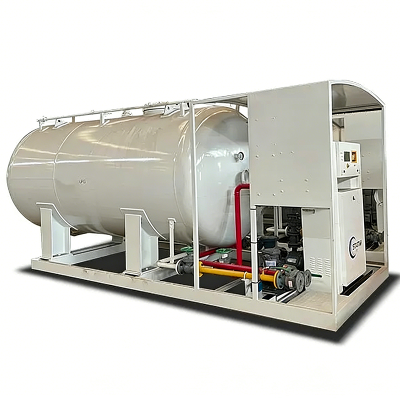 Trạm Xăng LPG 5 Tấn Skid