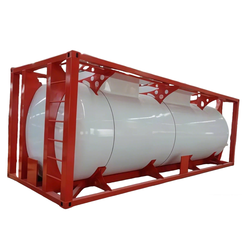 T50 LPG Nhiệt độ Thấp Bể Chứa Kh&iacute; Lỏng, 20FT 6Meters LPG Bể Chứa