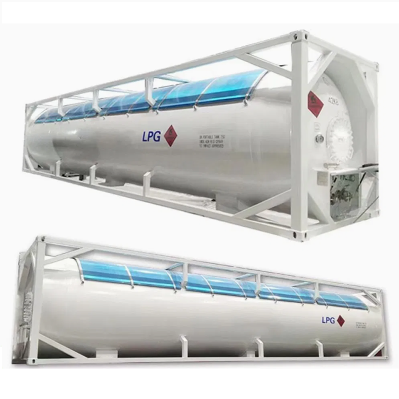 Un T50 Ti&ecirc;u Chuẩn 40FT ISO Tank Container Vận Chuyển LPG An To&agrave;n