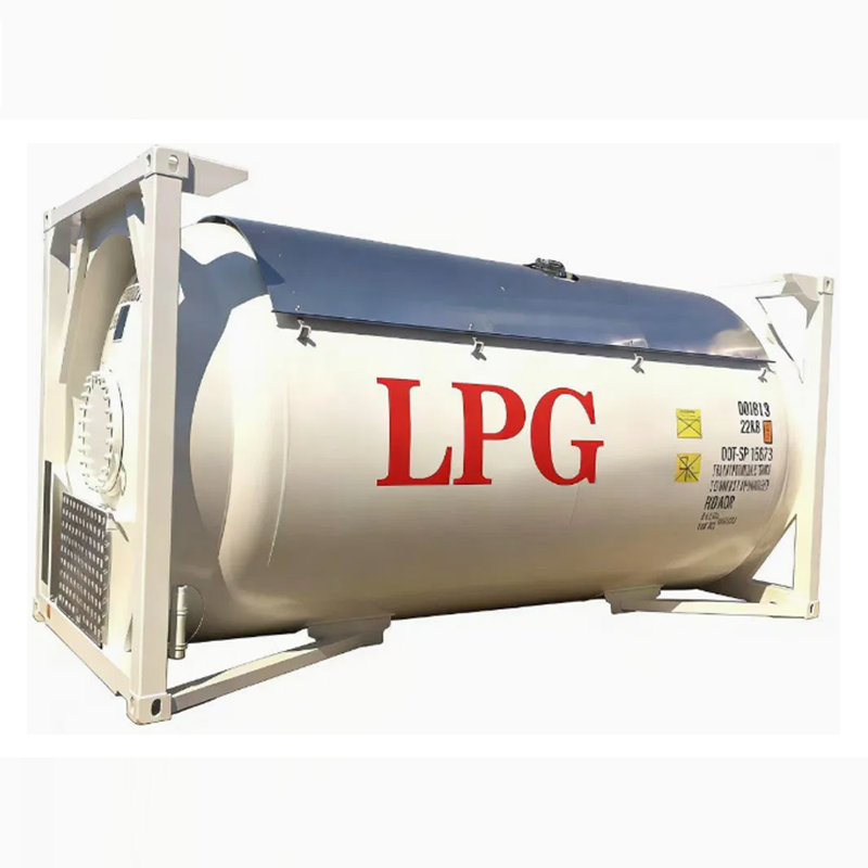 Bể Lưu Trữ LPG ASME 2.5-10 Tấn 1.6MPa Propane PressureVessel để B&aacute;n