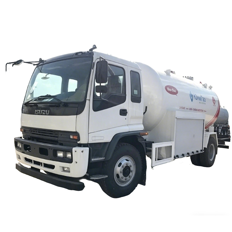 15 M&eacute;t Khối ISUZU LPG Gas FillingXe Tải Chở Dầu