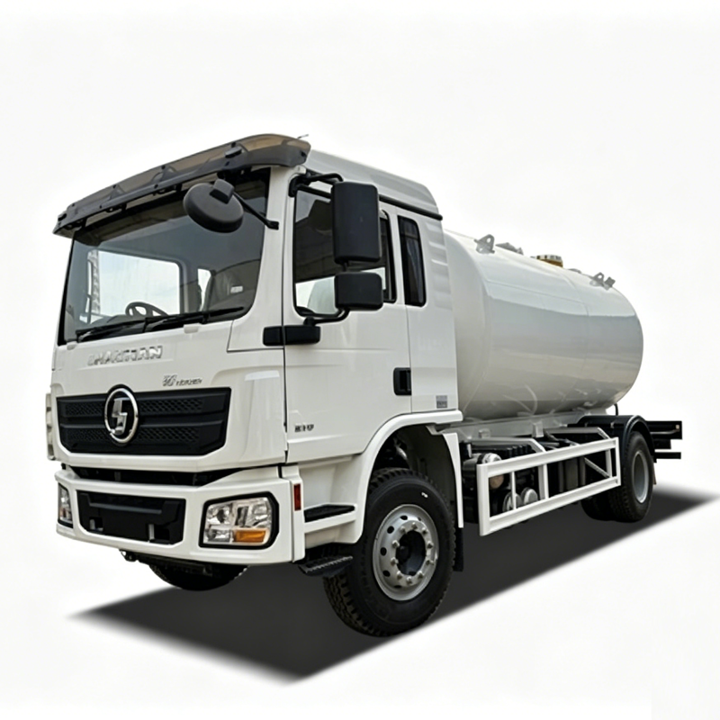 7 Tấn 15000 L LPG Bobtail Xe Tải SHACMANI