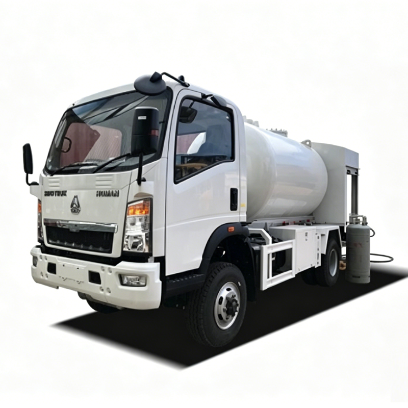 Xi Lanh Kh&iacute; LPG 4X4 Off Road BottlingTruck 5000L