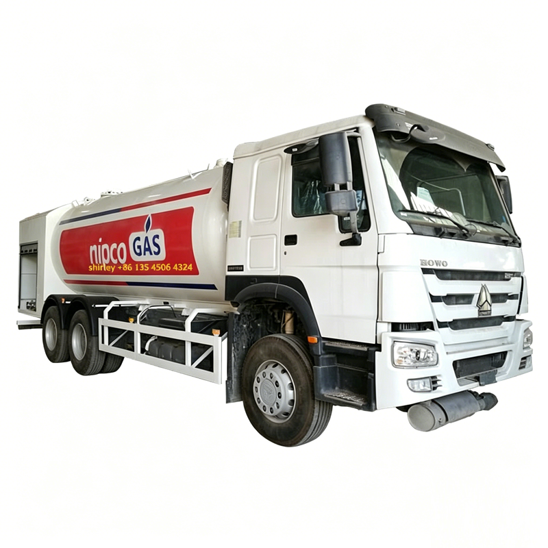 Howo 10 B&aacute;nh Xe 24000L Propane TankTruck