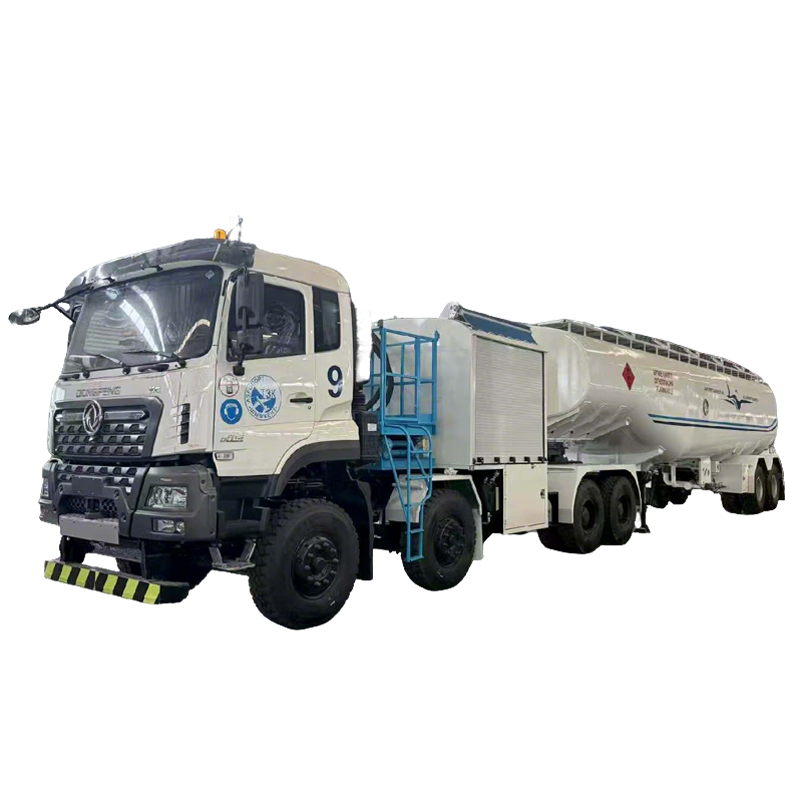 Xe Tải Tiếp Nhi&ecirc;n Liệu M&aacute;y Bay B&aacute;n Trailer Dongfeng Tianlong 60000L