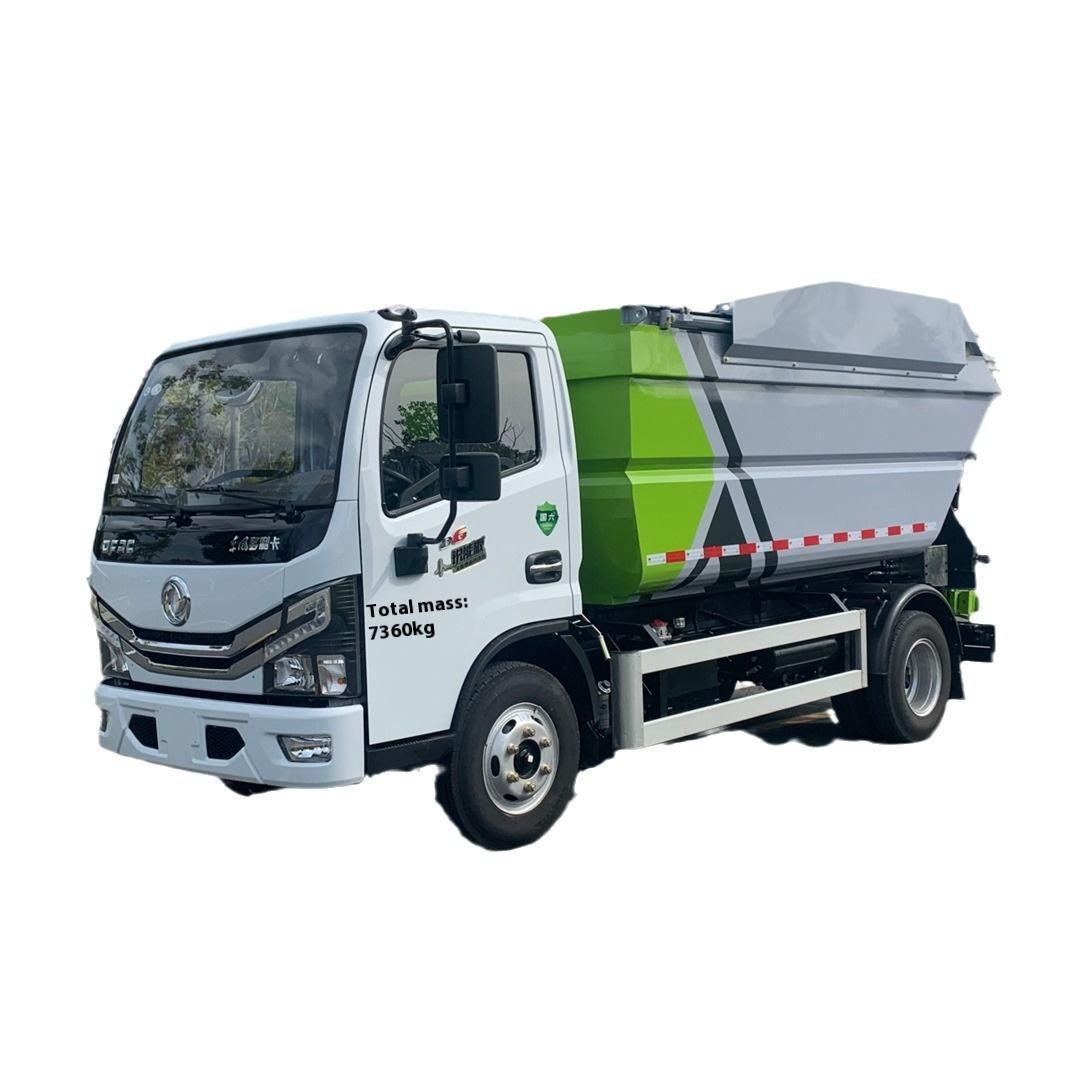 Xe Tải R&aacute;c Tự Tải Dongfeng Hướng Dẫn Sử Dụng Tải Sau 4x2 Nh&agrave; Sản Xuất Trực Tiếp Diesel