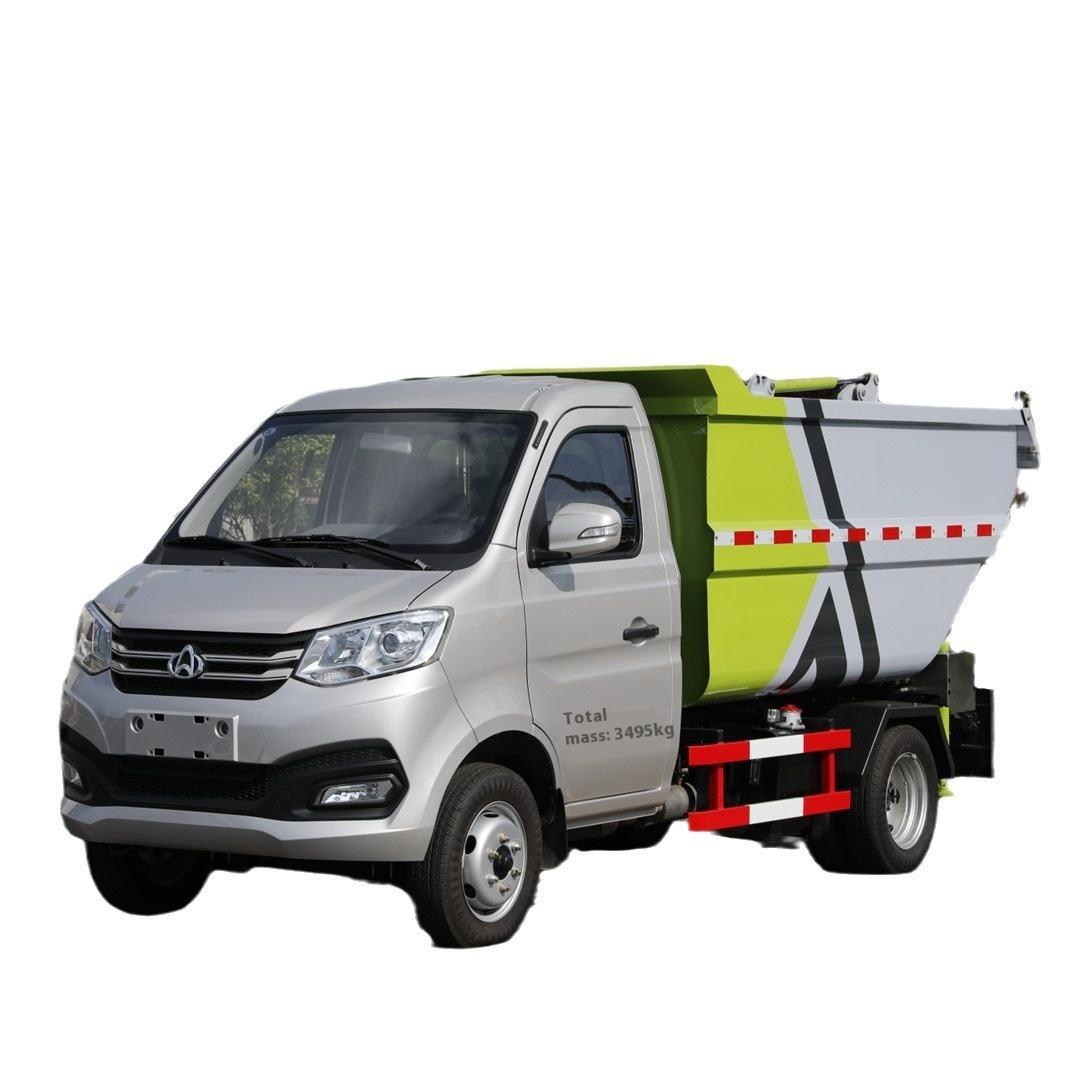 Changan Trực Tiếp Nh&agrave; Sản Xuất Tự Tải R&aacute;c Diesel Xe Tải R&ograve; Rỉ Kh&ocirc;ng R&ogr